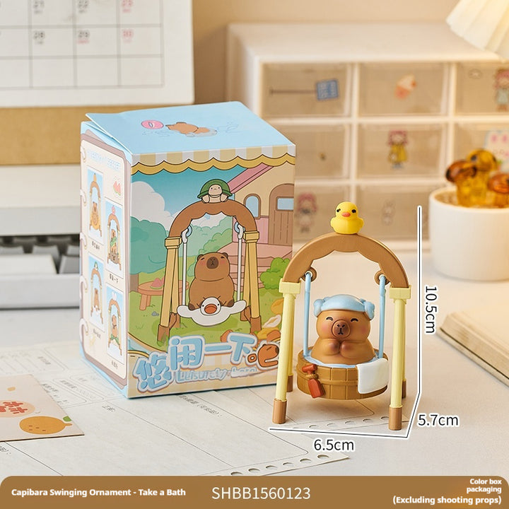 Cute Healing Capibala Wobbly Ornament