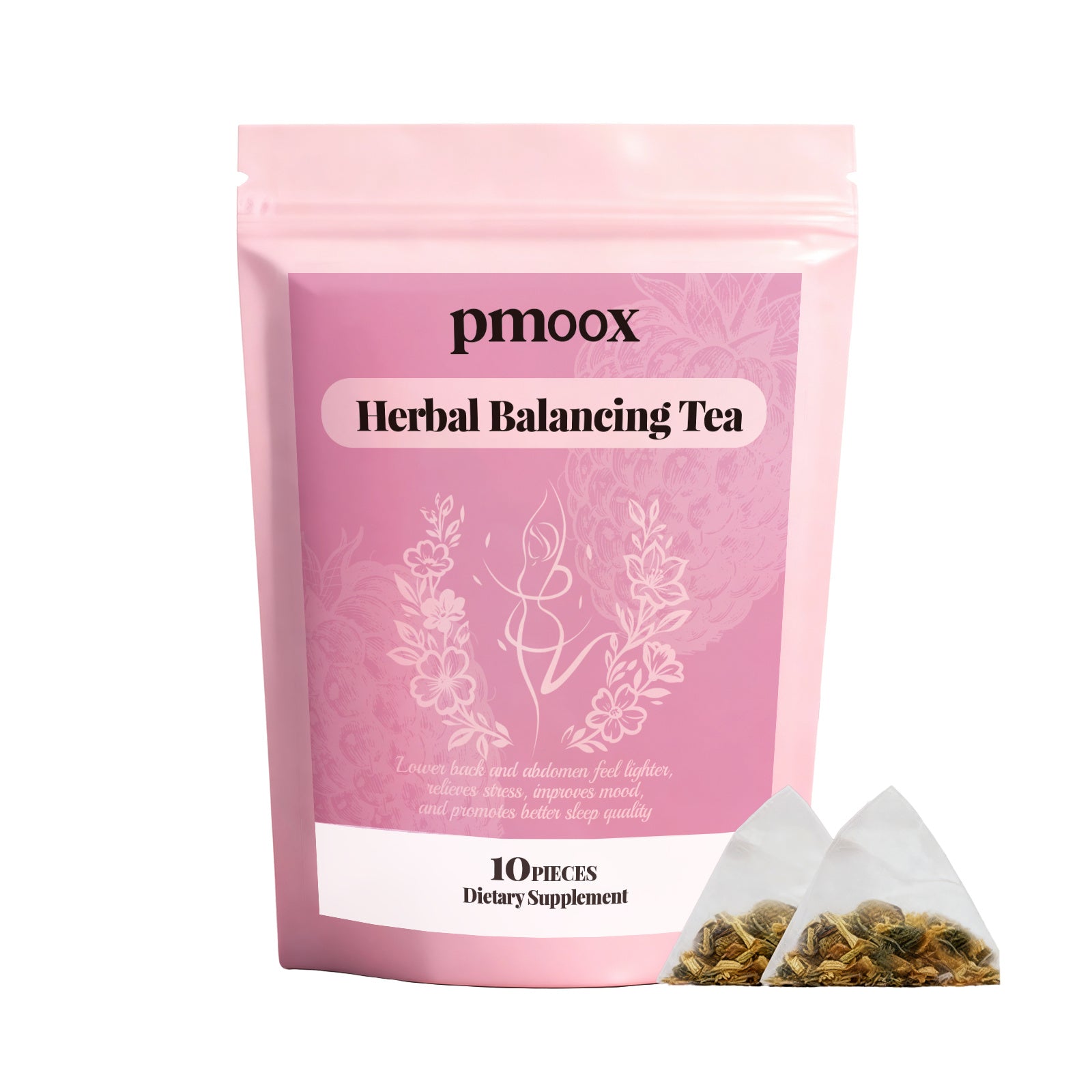 Herbal Wellness Tea – Mint, Raspberry & Detox Blend for Daily Balance