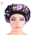 Satin Silk Sleep Bonnet – Protect Your Hair Every Night, Beautiful Prints