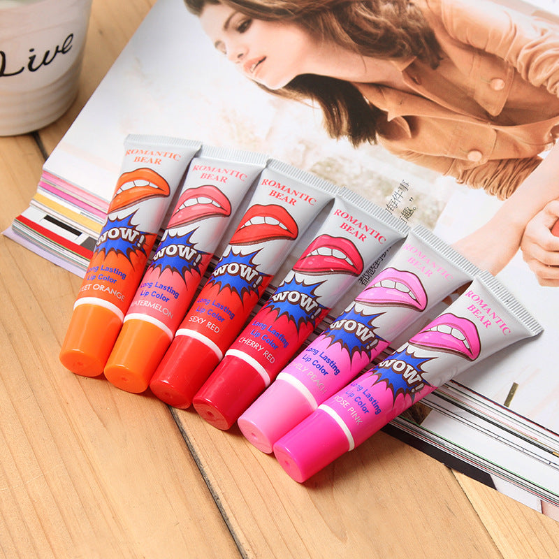 Peel-Off Lip Stain – Long-Lasting All-Day Tint, 7 Stunning Shades
