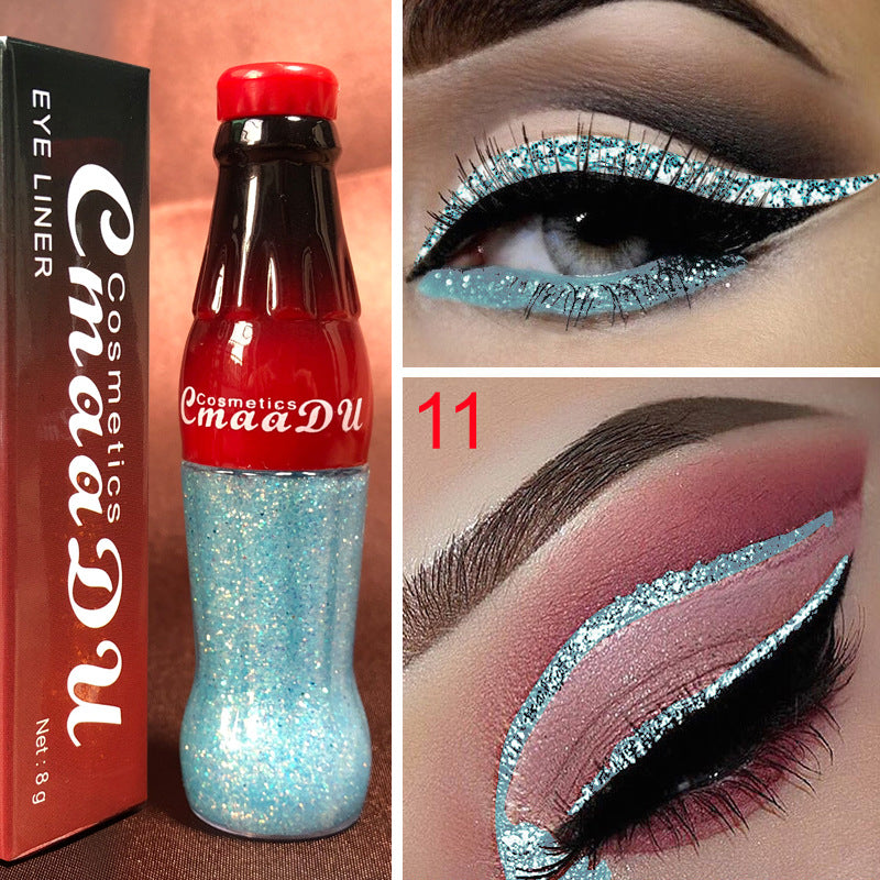 Diamond Glitter Eyeliner – 12 Iconic Shades, Waterproof All Day