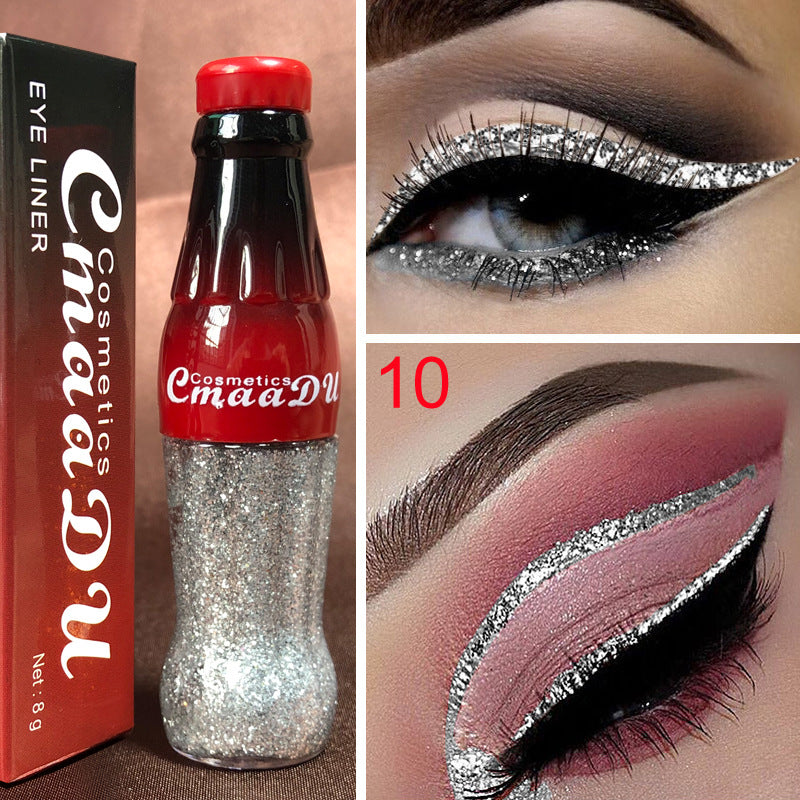 Diamond Glitter Eyeliner – 12 Iconic Shades, Waterproof All Day