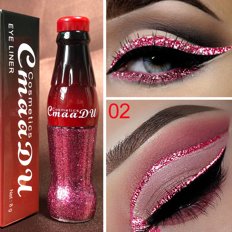 Diamond Glitter Eyeliner – 12 Iconic Shades, Waterproof All Day