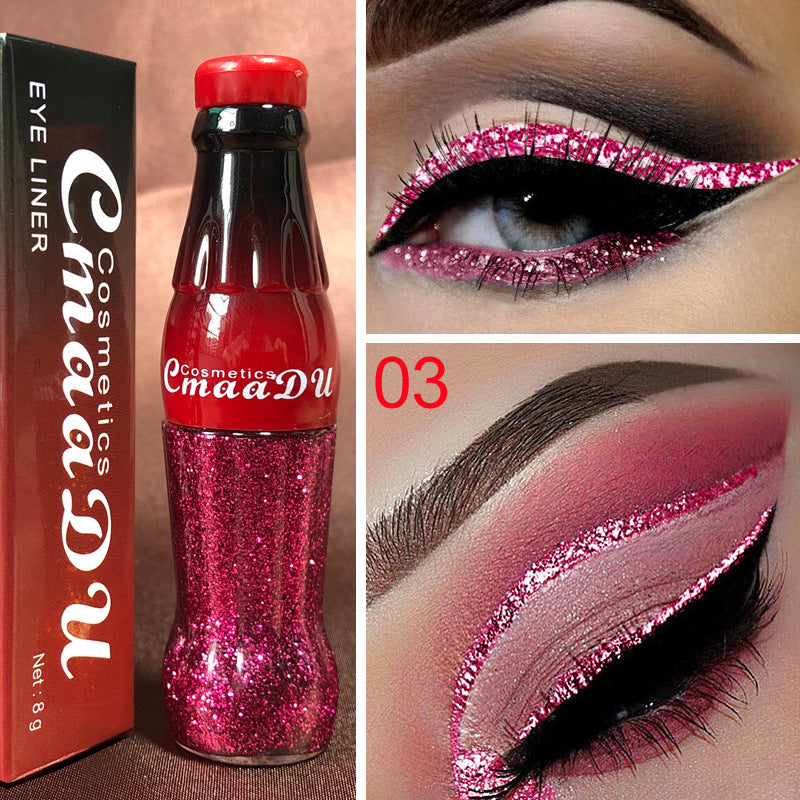 Diamond Glitter Eyeliner – 12 Iconic Shades, Waterproof All Day