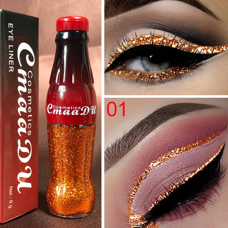 Diamond Glitter Eyeliner – 12 Iconic Shades, Waterproof All Day