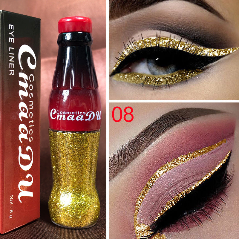 Diamond Glitter Eyeliner – 12 Iconic Shades, Waterproof All Day