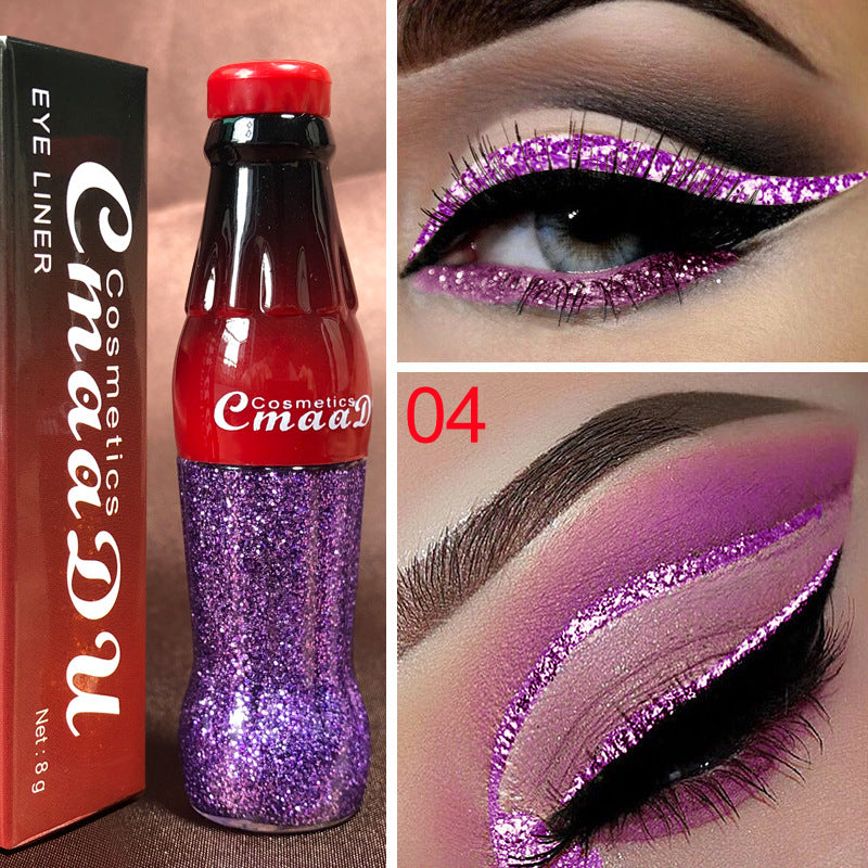 Diamond Glitter Eyeliner – 12 Iconic Shades, Waterproof All Day