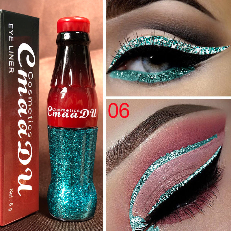 Diamond Glitter Eyeliner – 12 Iconic Shades, Waterproof All Day