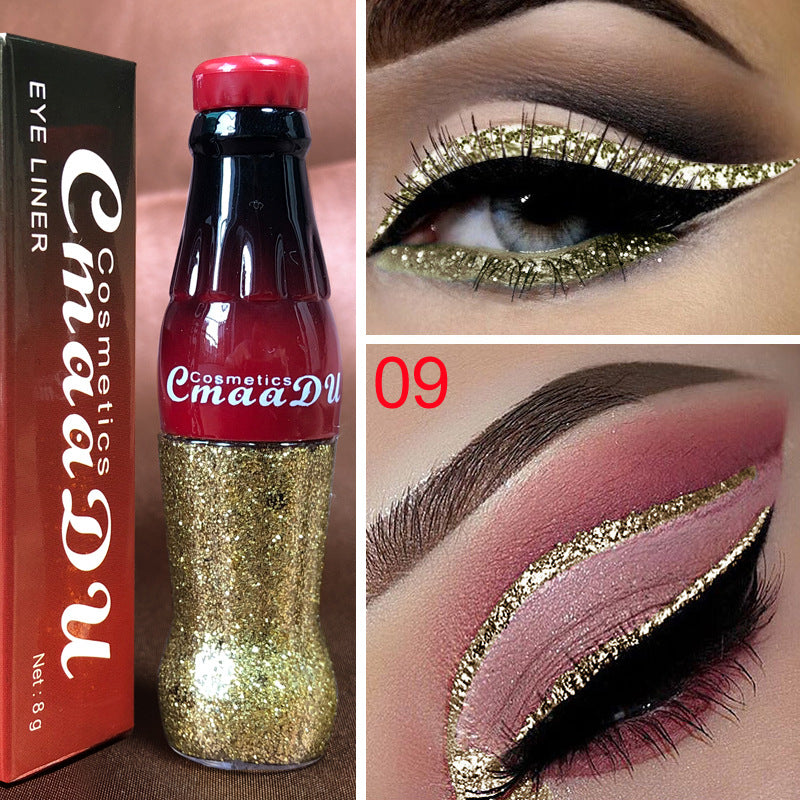 Diamond Glitter Eyeliner – 12 Iconic Shades, Waterproof All Day