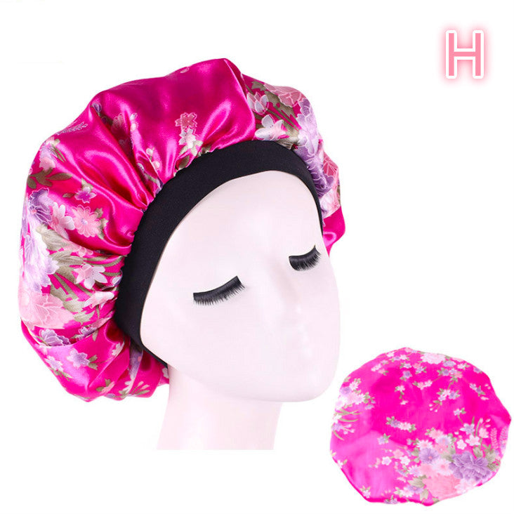 Satin Silk Sleep Bonnet – Protect Your Hair Every Night, Beautiful Prints