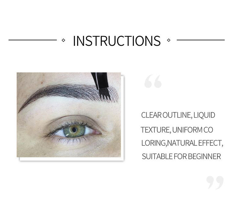 4-Head Micro Brow Pencil – Salon-Perfect Natural Hair Strokes, 15 Shades