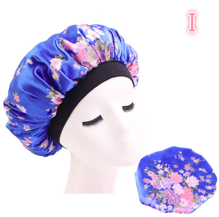 Satin Silk Sleep Bonnet – Protect Your Hair Every Night, Beautiful Prints