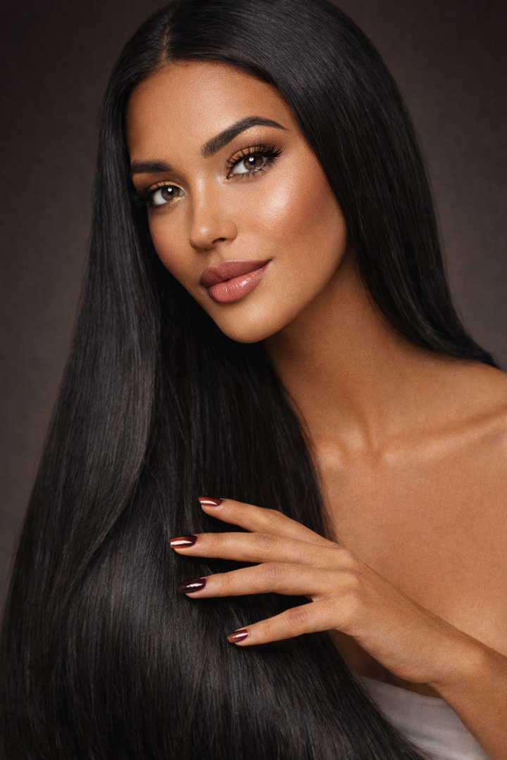 European And American Wigs, Real Hair Weaves, Natural Color, Smooth Hair Weaves