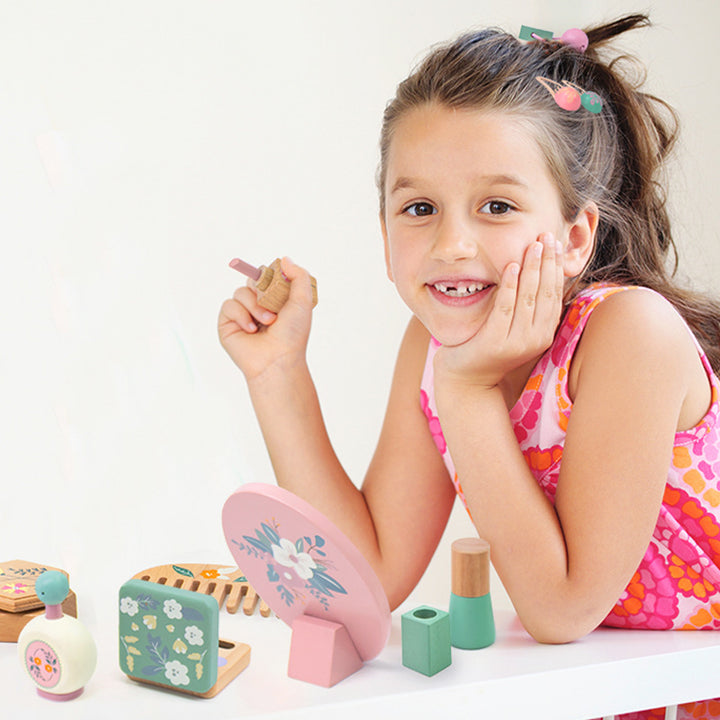 Girls' Playhouse Makeup Bag Simulation Makeup Toy Set