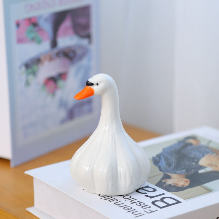 Creative Ceramic Duck Healing Desktop Ornaments