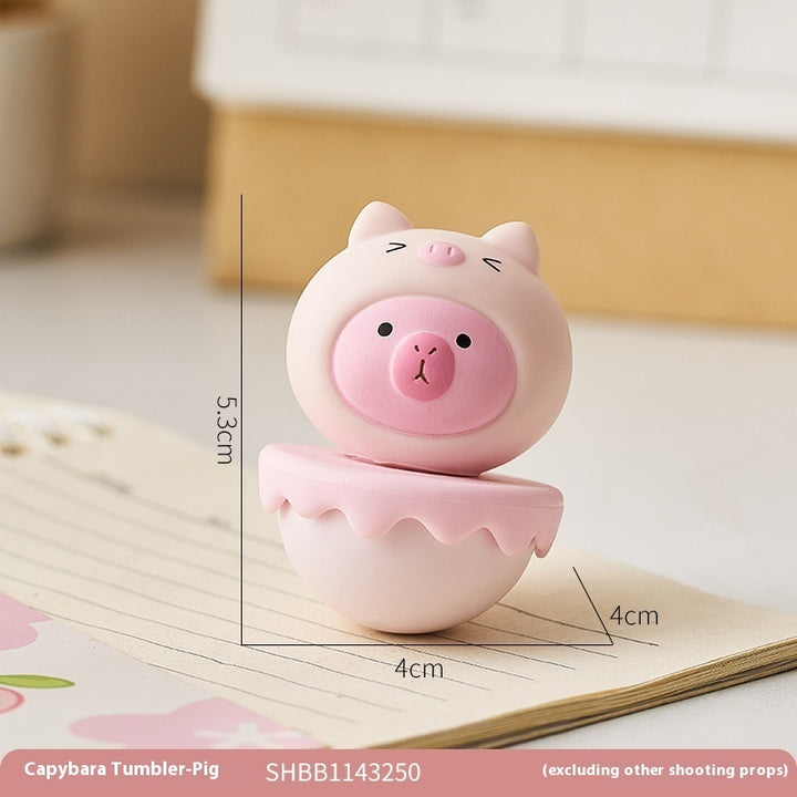 Cute Healing Capibala Wobbly Ornament