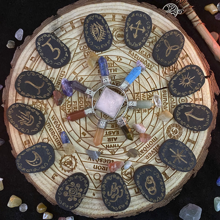 Witch Rune Set Healing Alchemy