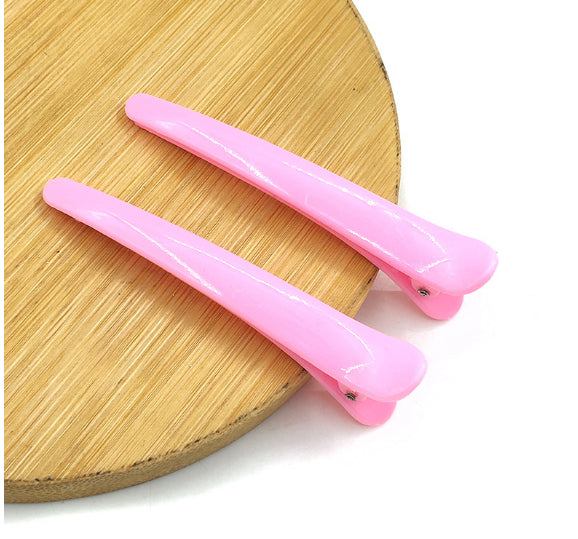 Plastic hairpin alligator clip