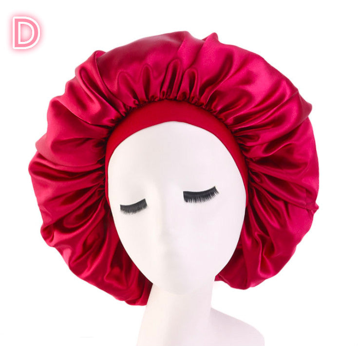 Satin Silk Sleep Bonnet – Protect Your Hair Every Night, Beautiful Prints