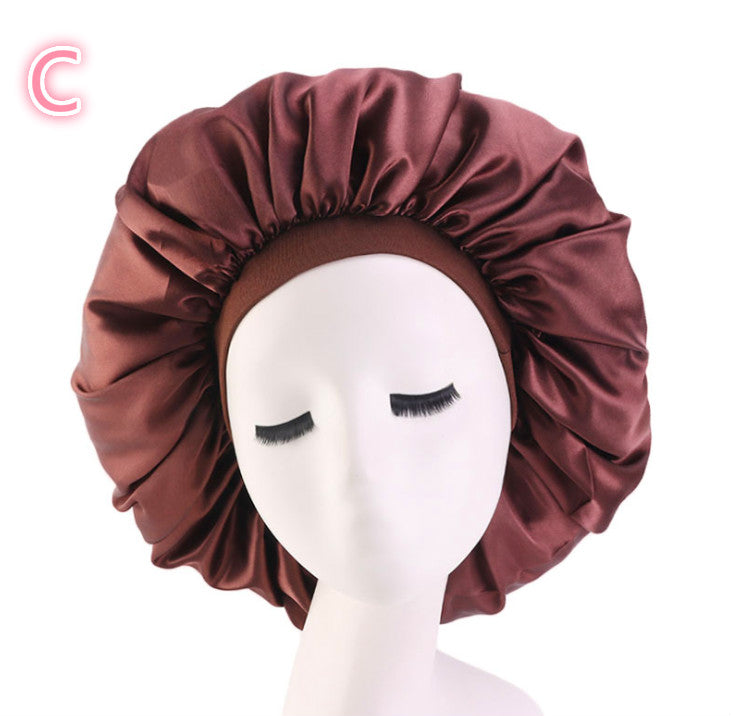 Satin Silk Sleep Bonnet – Protect Your Hair Every Night, Beautiful Prints