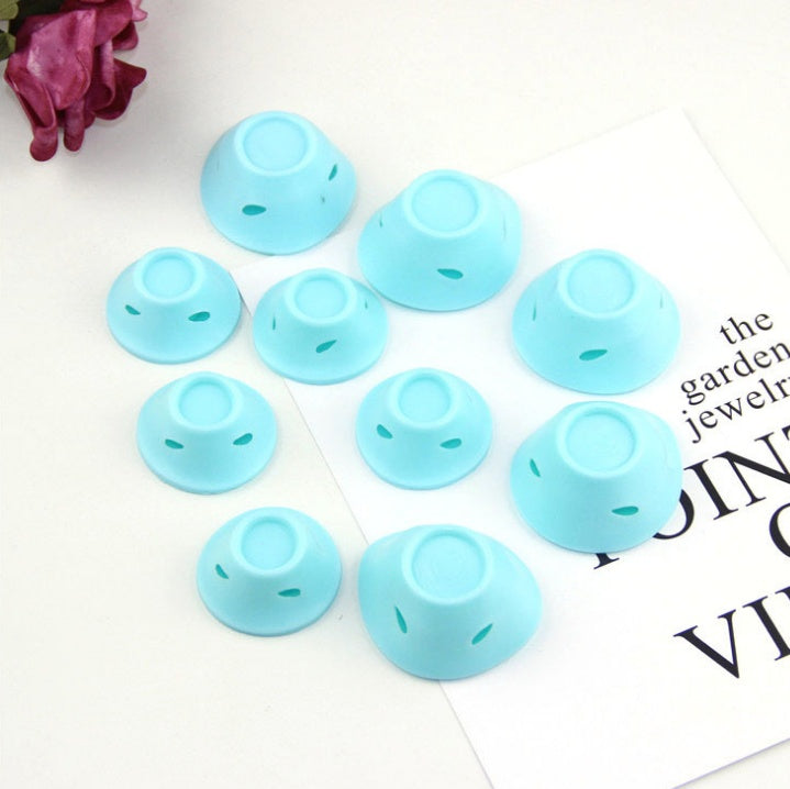 Heatless Silicone Hair Curlers – Bouncy Curls While You Sleep, Zero Damage