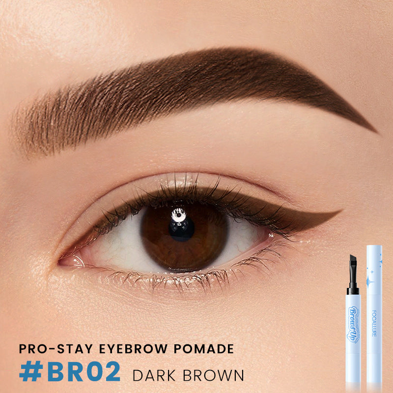 2-in-1 Eyebrow Gel Cream & Liner – Waterproof Pomade