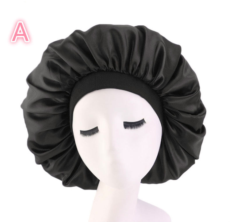 Satin Silk Sleep Bonnet – Protect Your Hair Every Night, Beautiful Prints