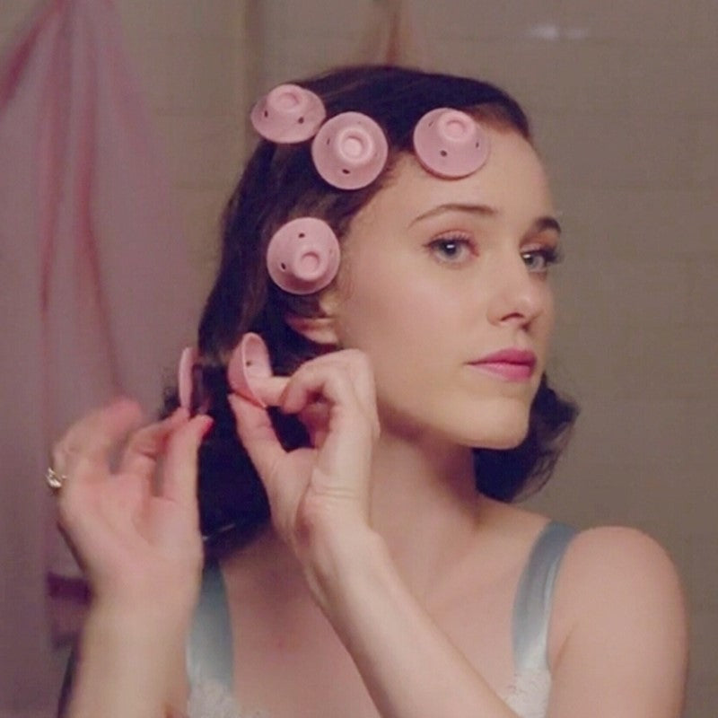 Heatless Silicone Hair Curlers – Bouncy Curls While You Sleep, Zero Damage