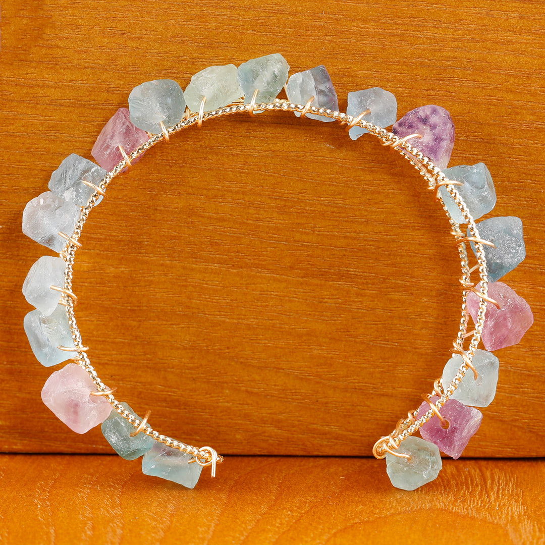 Ladies Healing Crystal Bead Bracelet