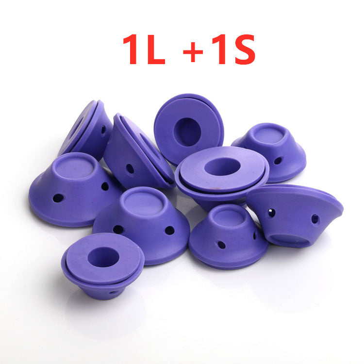 Heatless Silicone Hair Curlers – Bouncy Curls While You Sleep, Zero Damage