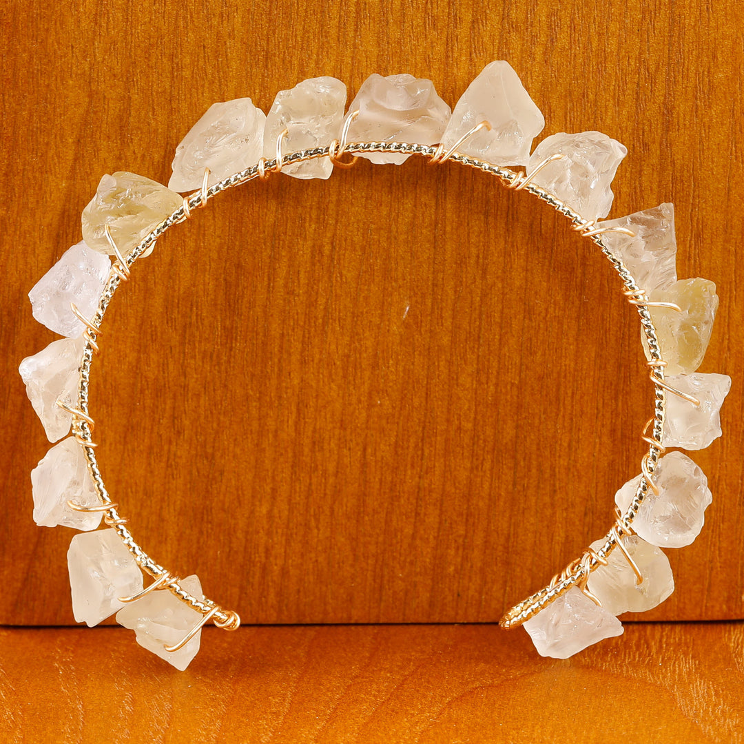 Ladies Healing Crystal Bead Bracelet