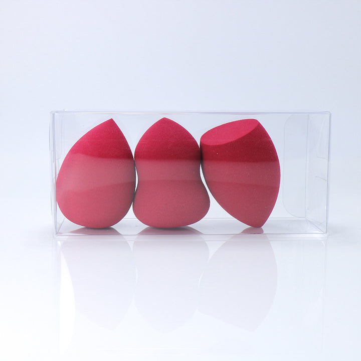 Super Soft Powder-free Makeup Egg Set, Wet And Dry Quiche Makeup Tool