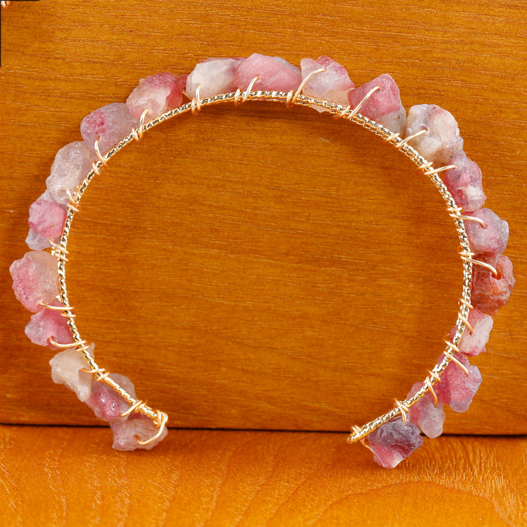 Ladies Healing Crystal Bead Bracelet