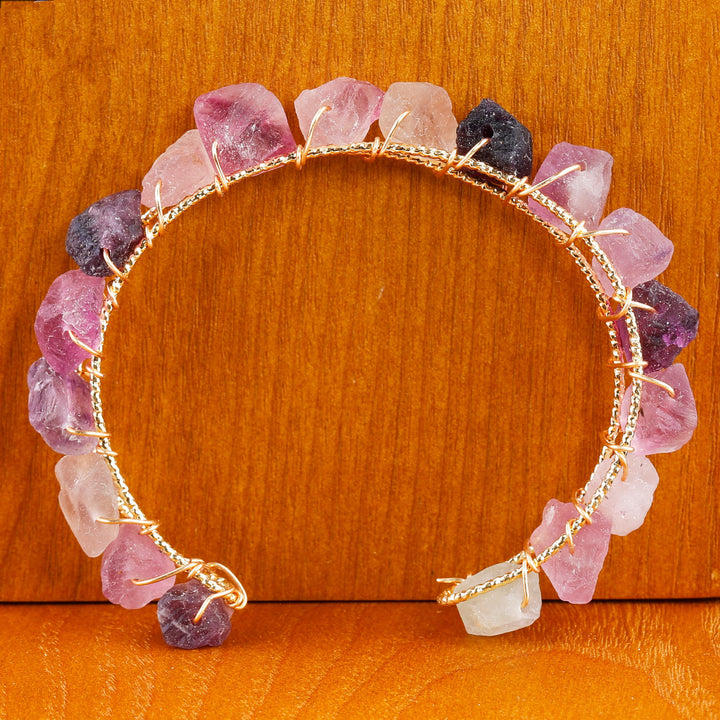 Ladies Healing Crystal Bead Bracelet