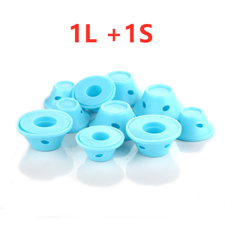 Heatless Silicone Hair Curlers – Bouncy Curls While You Sleep, Zero Damage