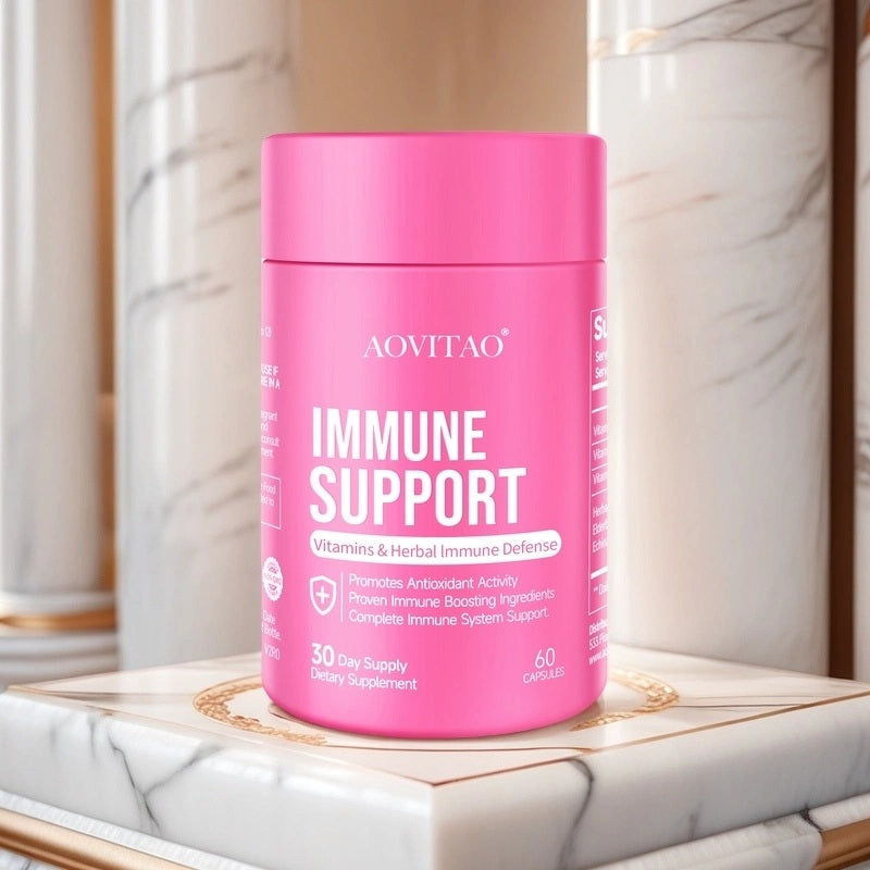 6-Mushroom Immune Defense Supplement – Lion's Mane, Reishi, Chaga & More