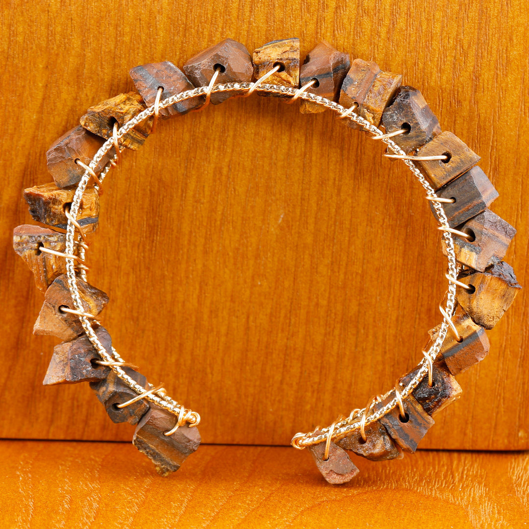 Ladies Healing Crystal Bead Bracelet