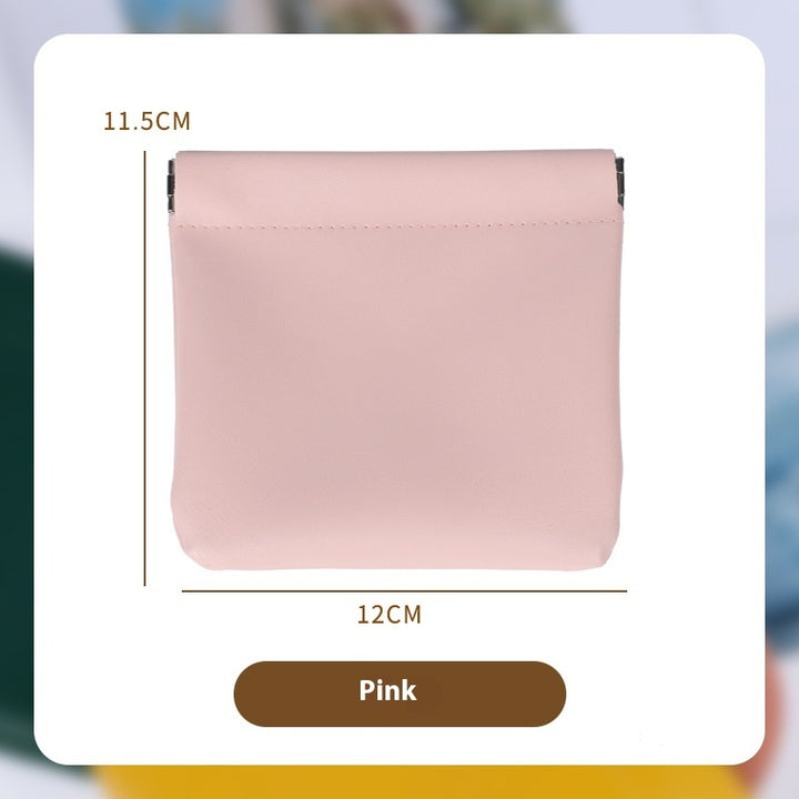 Storage Bag Lipstick Cosmetic Bag Mini Charger Automatic Closing