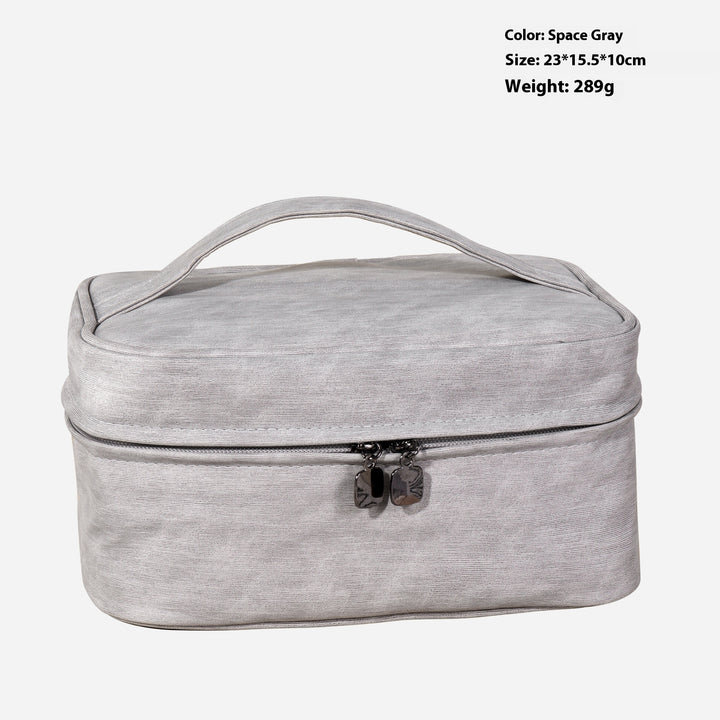 Puyangba Pattern Cosmetic Bag Large Capacity Travel Portable