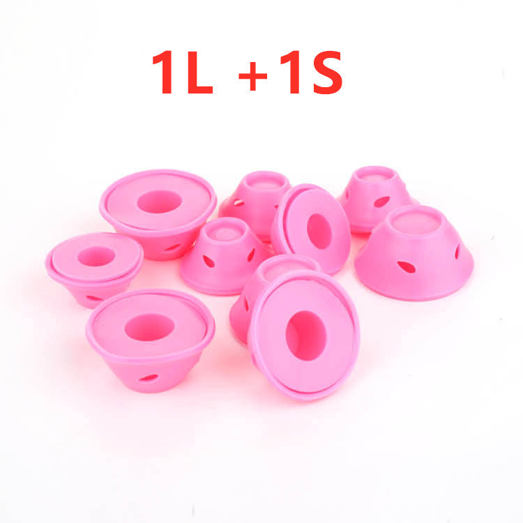 Heatless Silicone Hair Curlers – Bouncy Curls While You Sleep, Zero Damage