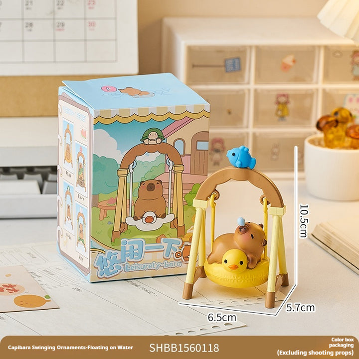 Cute Healing Capibala Wobbly Ornament