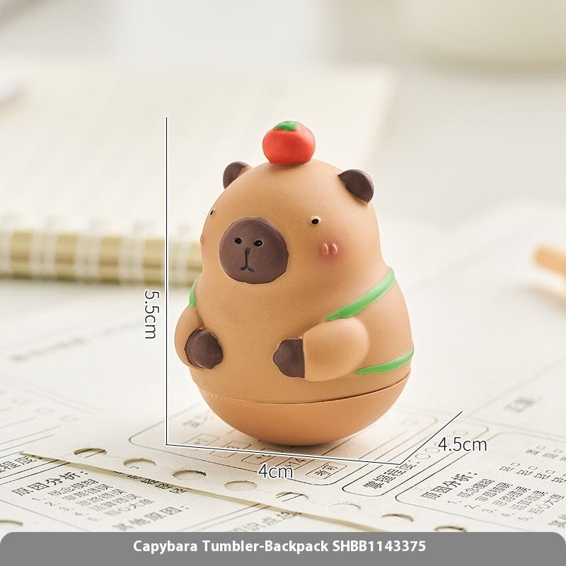 Cute Healing Capibala Wobbly Ornament