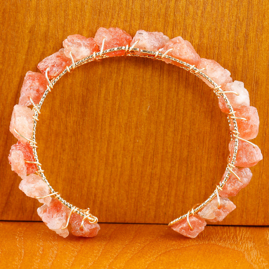 Ladies Healing Crystal Bead Bracelet