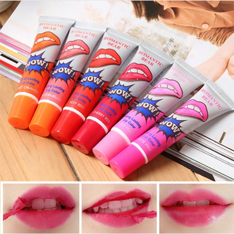 Peel-Off Lip Stain – Long-Lasting All-Day Tint, 7 Stunning Shades