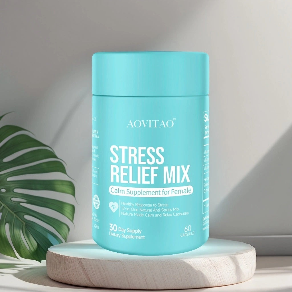 Ashwagandha Calm & Focus for Women – Stress Relief, Magnesium & L-Theanine